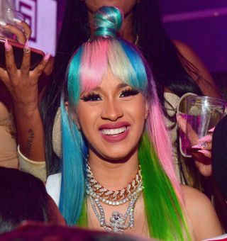 hair - cardi b