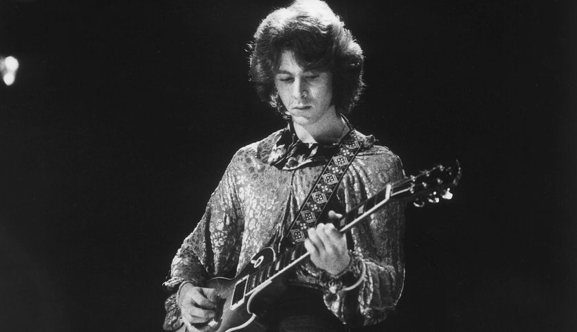 Mick Taylor performs with the Rolling Stones in 1973