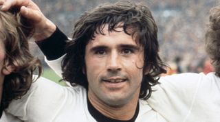 Gerd Muller of West Germany, 1974 World Cup