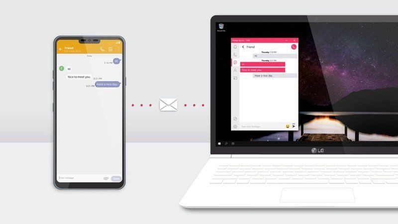 LG Virtoo Text