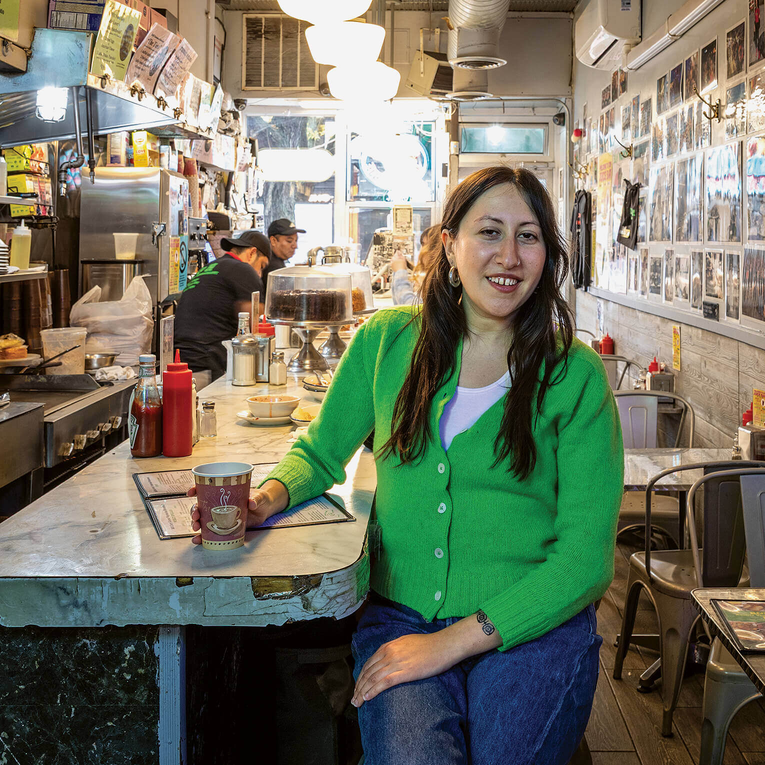 Portrait of journalist Emma Orlow.