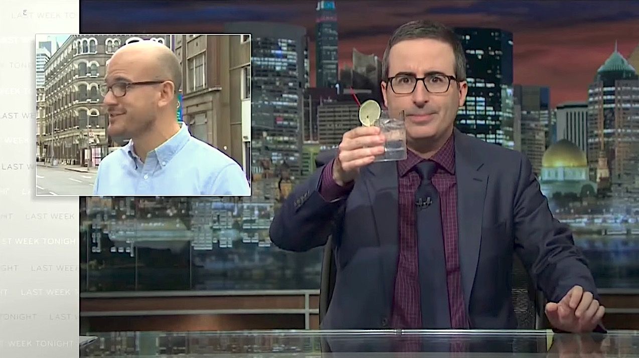 John Oliver raises a toast to London