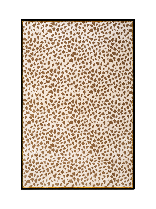 Leopard Rug, 6' x 9'