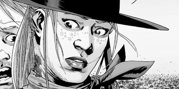 Andrea's bite in the Walking Dead comics