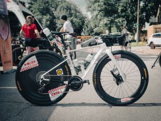 Chase Wark's bike at Unbound