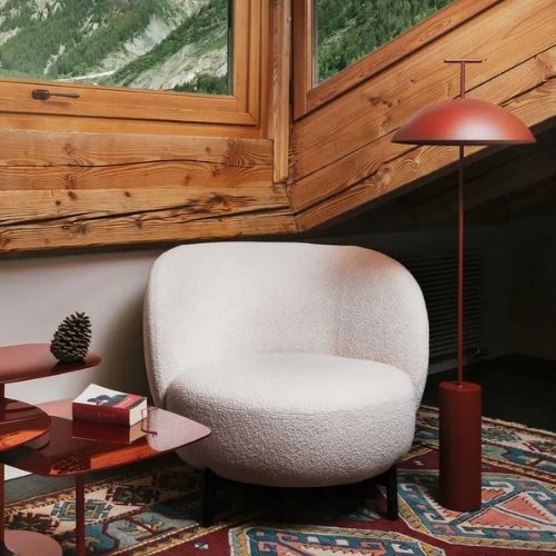 Next, Kartell Geen-A Brick Red Steel Floor Lamp, Brick Red - Barker &amp;amp; Stonehouse