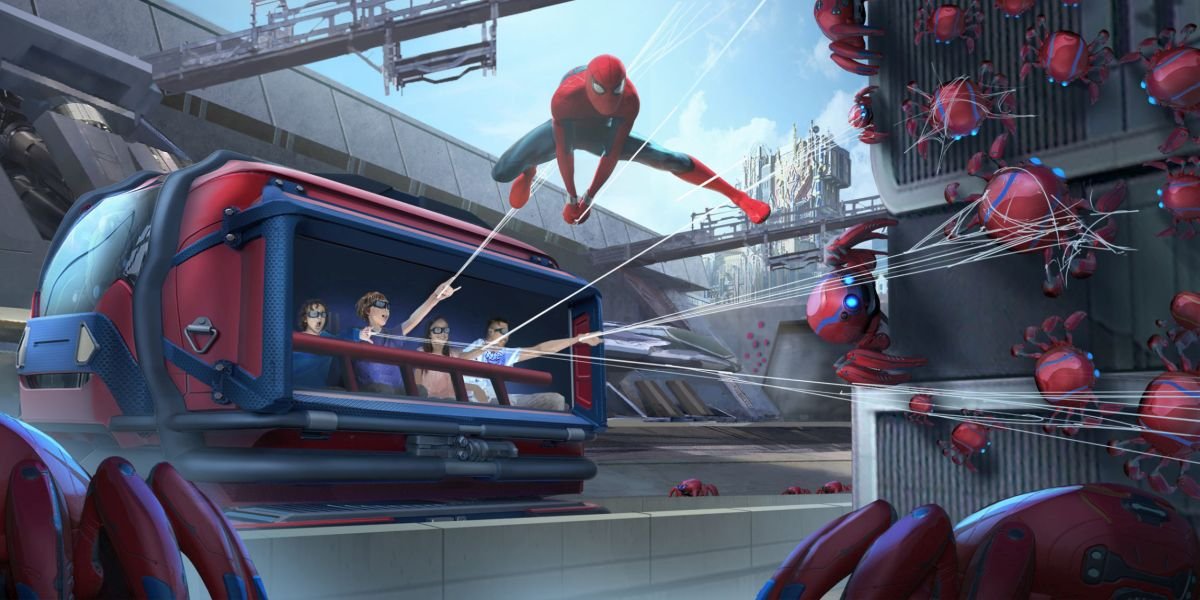 WEB SLINGERS: A Spider-Man Adventure concept art