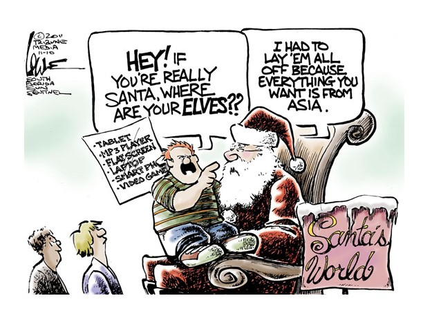Downsizing Santa's workshop