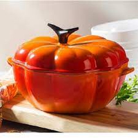 Cast iron pumpkin casserole $272 (£199) | Le Creuset