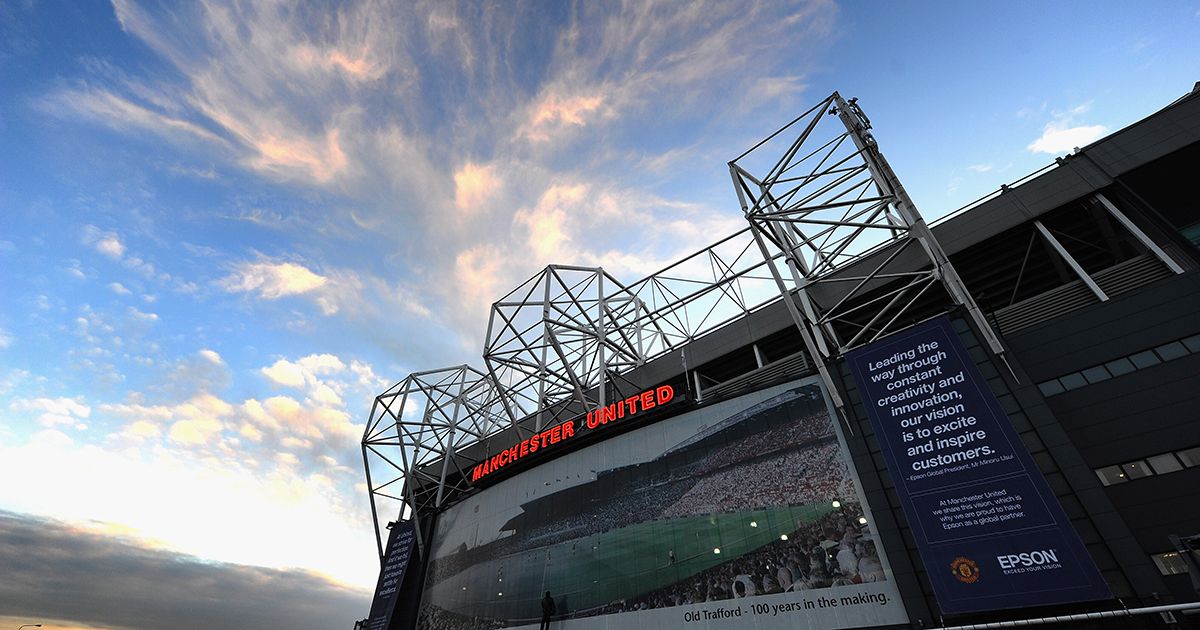 Manchester United stadium Old Trafford: A general view of the Stadium during a Press Conference as Manchester United launch a new sponsorship deal with Epson at Old Trafford on November 26, 2010 in Manchester, England.