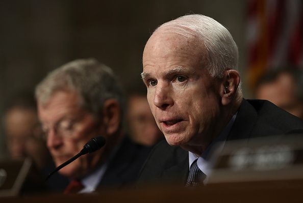 Sen. John McCain.