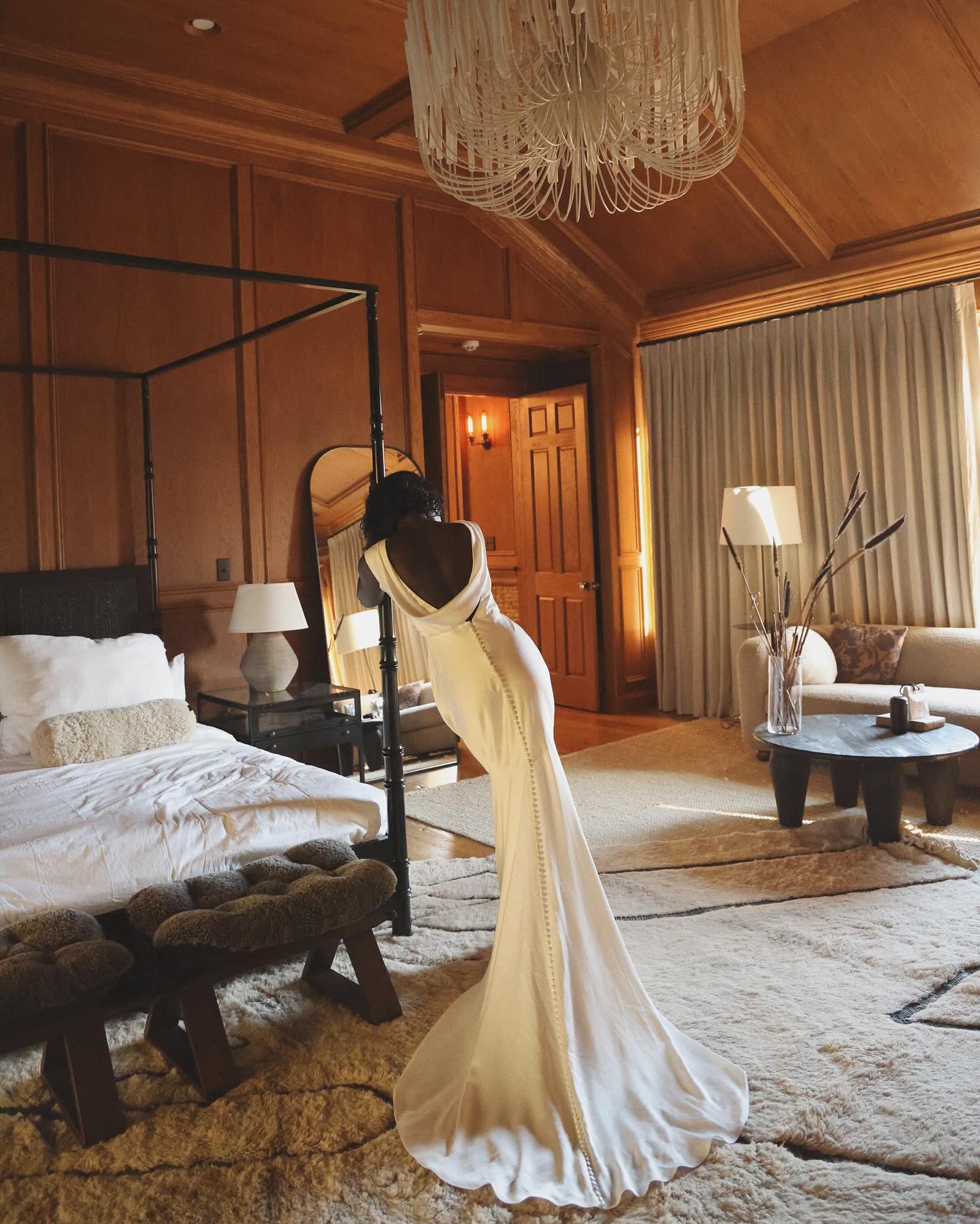 An image of an affordable wedding dress.