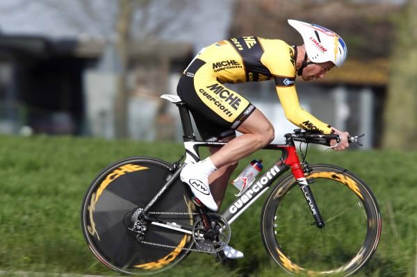 Stefan Schumacher (Miche) doesn't have the time trialling ability of his controversial 2008 season.