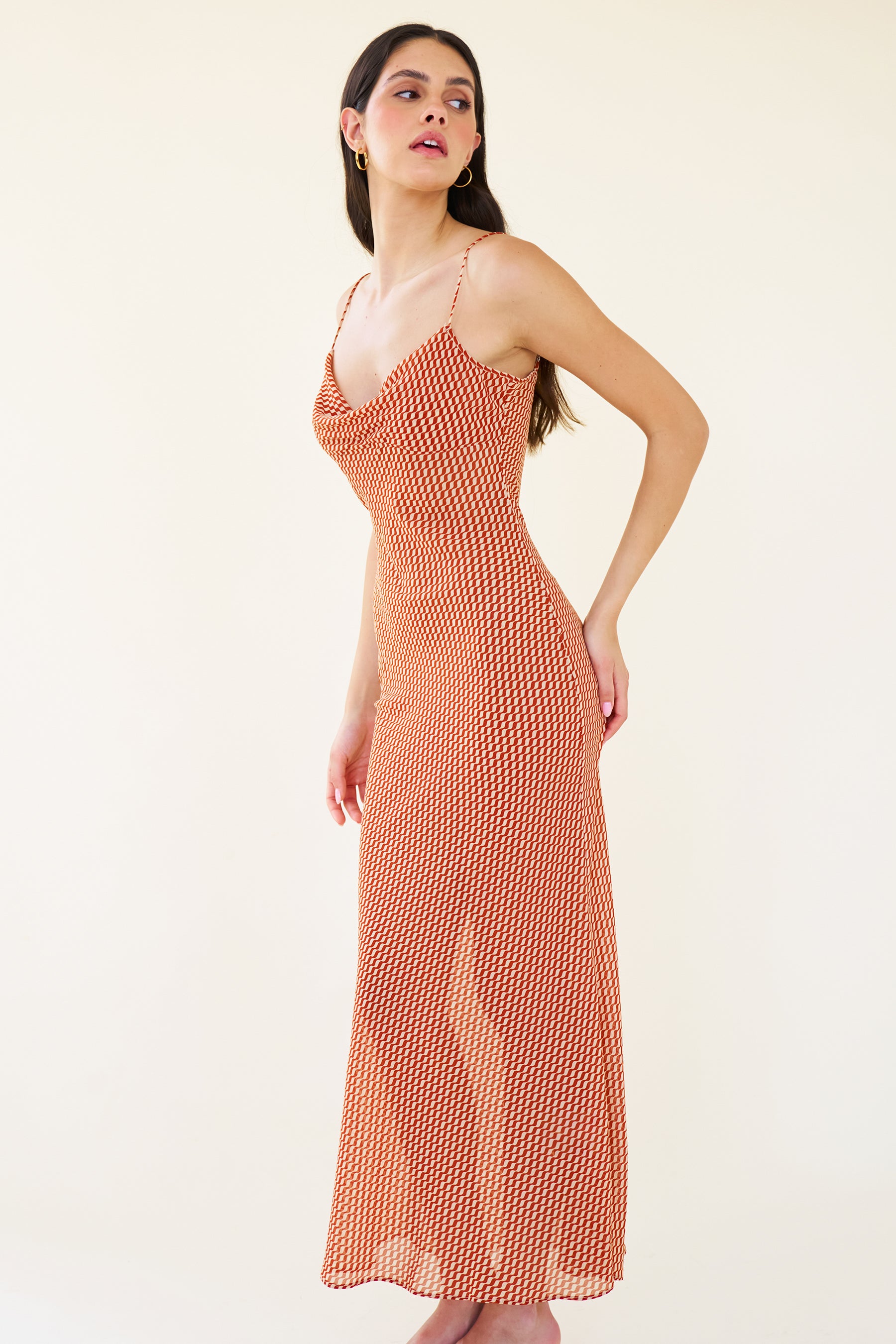 Orla Slip - Rust Swirl
