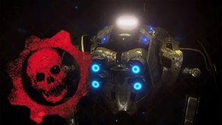 Gears of War screenshot with logo
