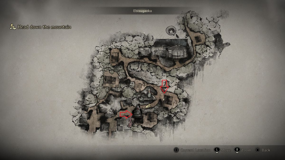 Silent Hill f Sacred Sword 1 location