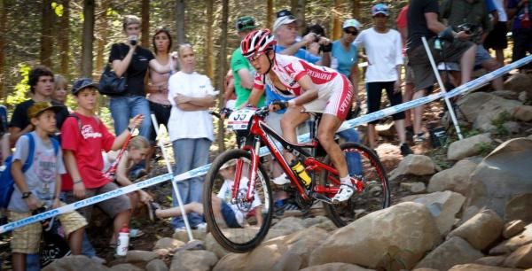 A ride nails the rock gardens.