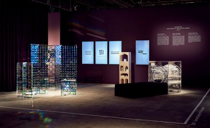 Swarovski Designers of the Future installation at Design Miami/Basel