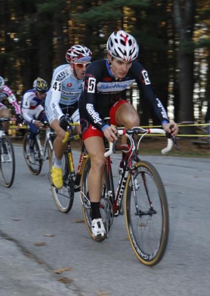 Jerome Townsend (BikeReg.com/Joe&rsquo;s Garage/Scott) led at the start.