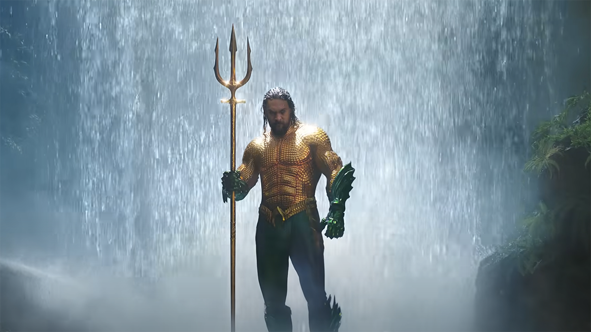 Jason Momoa as Aquaman in Aquaman