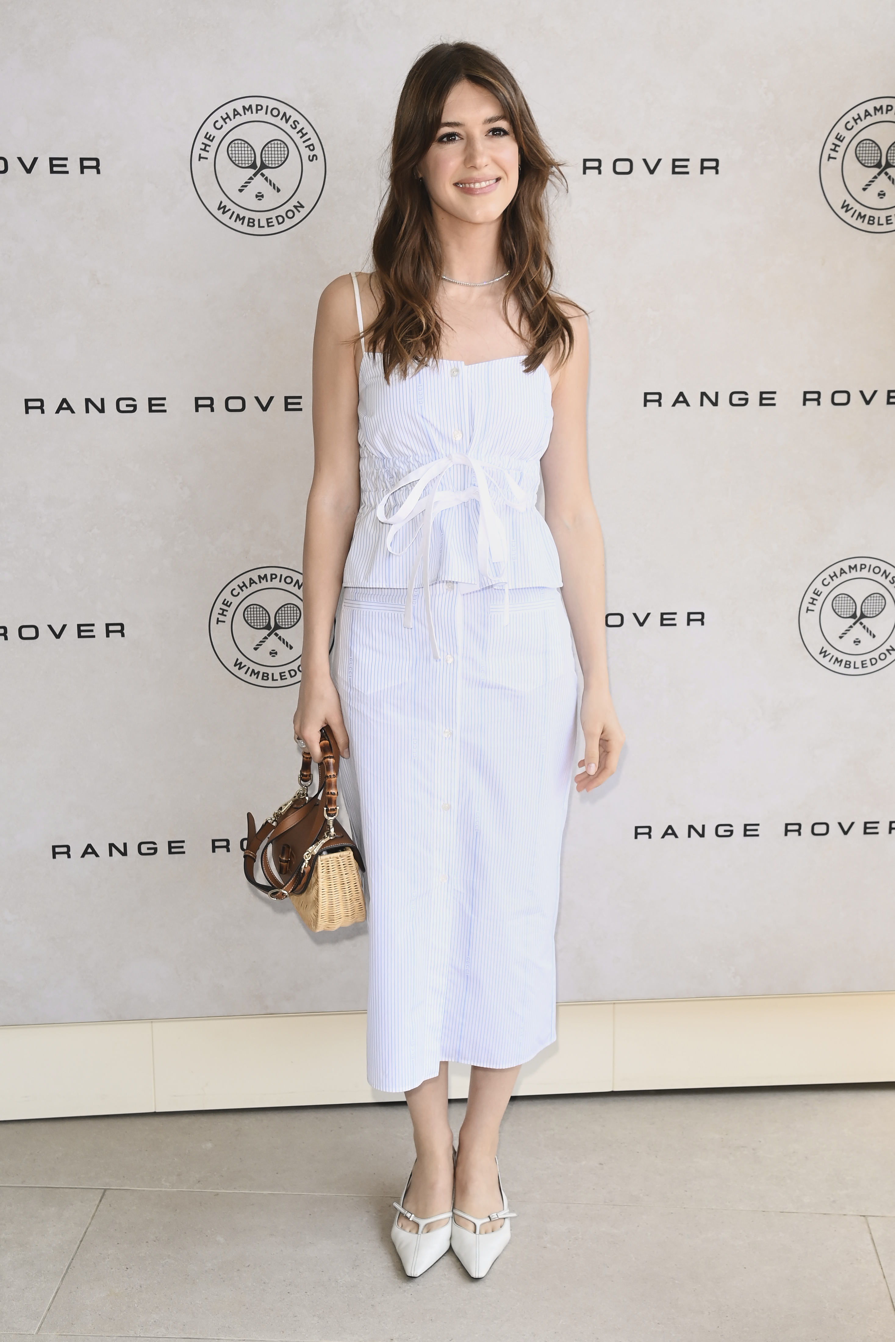 LONDON, ENGLAND - JULY 13: Daisy Edgar-Jones joins Range Rover and Harper's Bazaar during the Men's Singles Final Day at The Championships, Wimbledon on July 13, 2025 in London, England. (Photo by Alan Chapman/Dave Benett/Dave Benett/Getty Images for Range Rover & Harper's Bazaar)