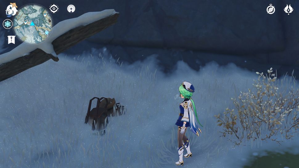 Genshin Impact Lost in the Snow quest and how to feed foxes GamesRadar+