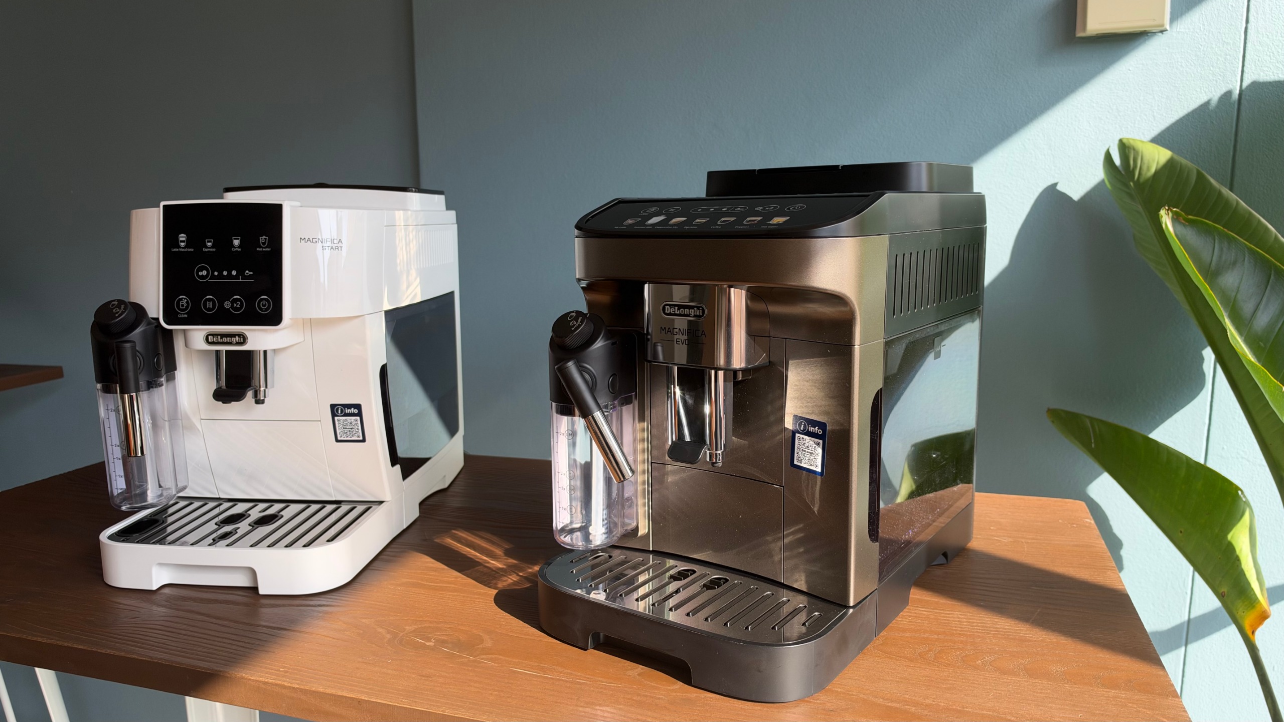 De'Longhi Magnifica Start and Magnifica Evo