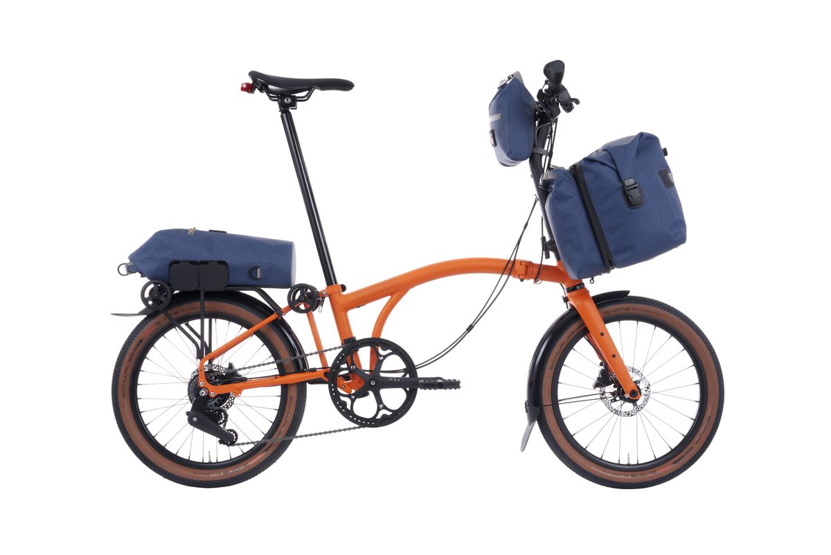 Brompton goes gravel-specific with larger wheels, disc brakes, and ...