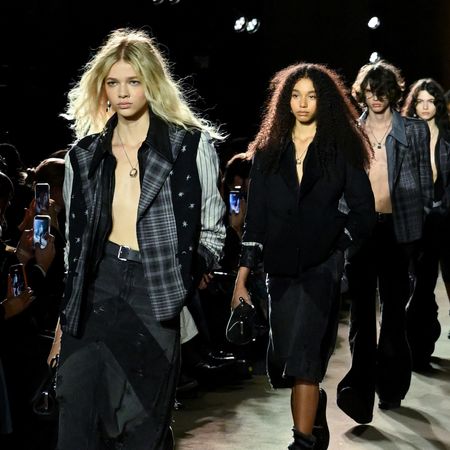 models on the Coach fall 2026 fashion week runway 