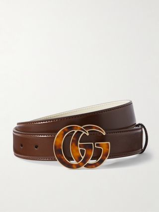 Gg Marmont Leather Belt