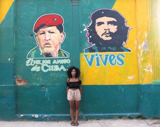 Georgina Lawton in Cuba