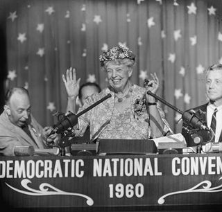 eleanor roosevelt at democratic national convention
