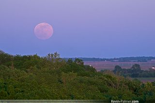 Moon Seen From Mason City, IL
