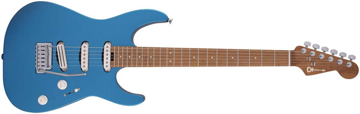 Charvel Pro-Mod DK22 SSS 2PT CM in Electric Blue