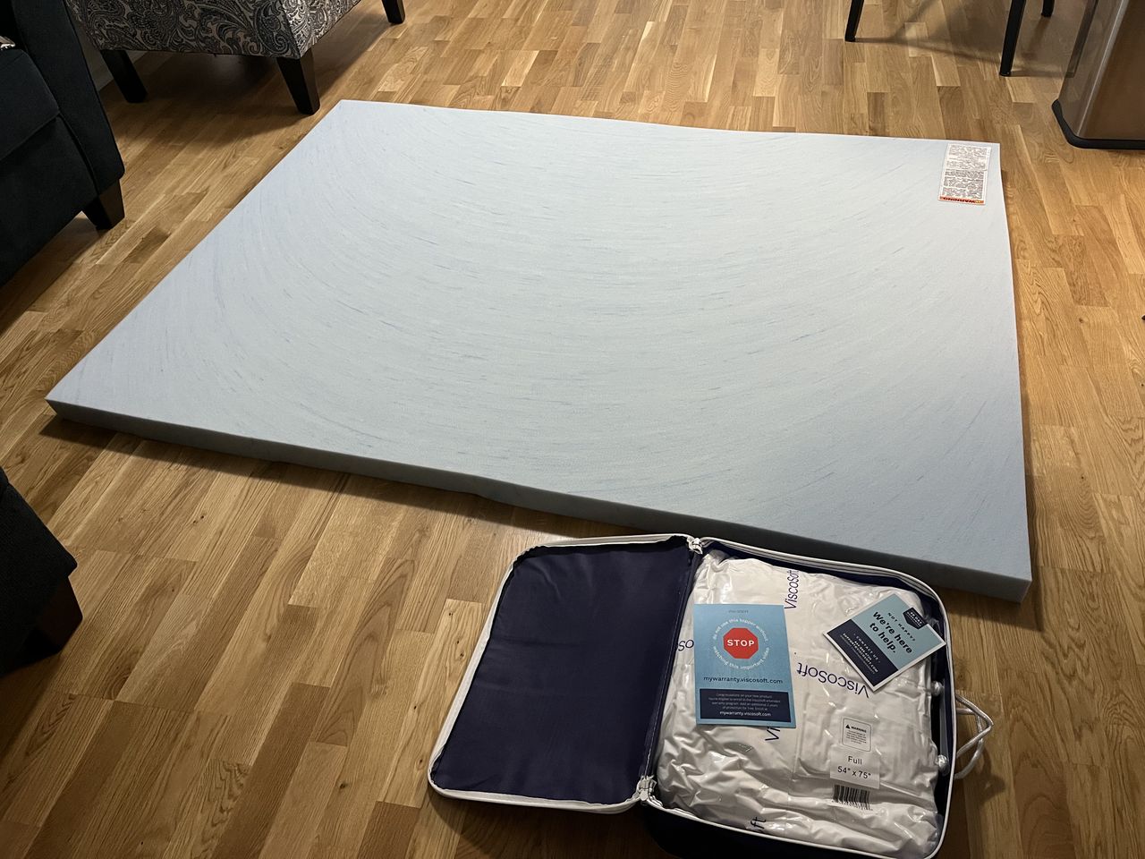 Viscosoft Serene Hybrid Mattress Topper review Real Homes