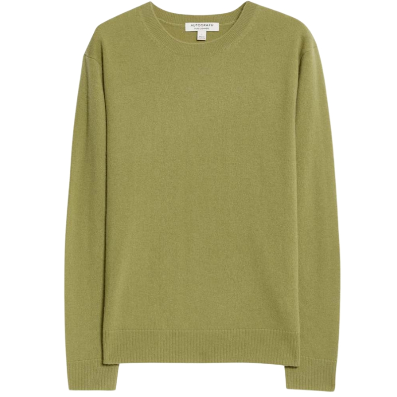 Autograph, Pure Cashmere Crew Neck Jumper