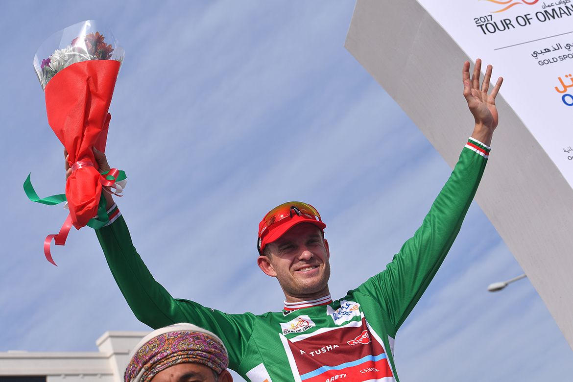 Alexander Kristoff took back his lead in the points competition