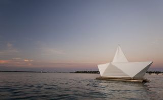 floating installation off the Lido Dock of the hotel's spa