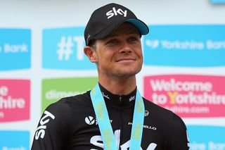 Nicolas Roche was second to Voeckler on the final stage in Yorkshire