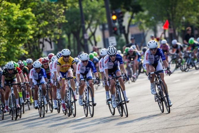 UnitedHealthcare comes to the front to get ready for the sprint.