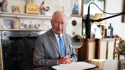 King Charles III in Clarence House