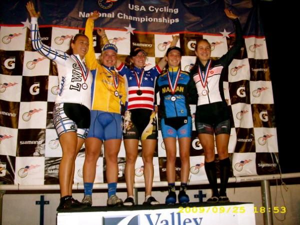 Second in the D1 women's points race.