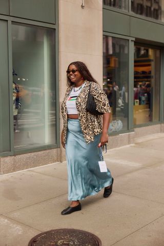 New York Fashion Week street style.