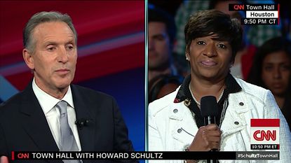 Howard Schultz says he's colorblind on race