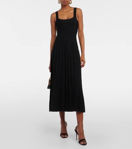 Ellison Pleated Midi Dress