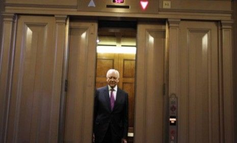 Sen. Orrin Hatch (R-Utah) at the Capitol in Washington, D.C.: The six-term senator faces a potentially tough primary challenge from a Tea Party-backed conservative candidate. 