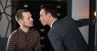 James Nightingale asks Kyle Kelly for another chance in Hollyoaks.