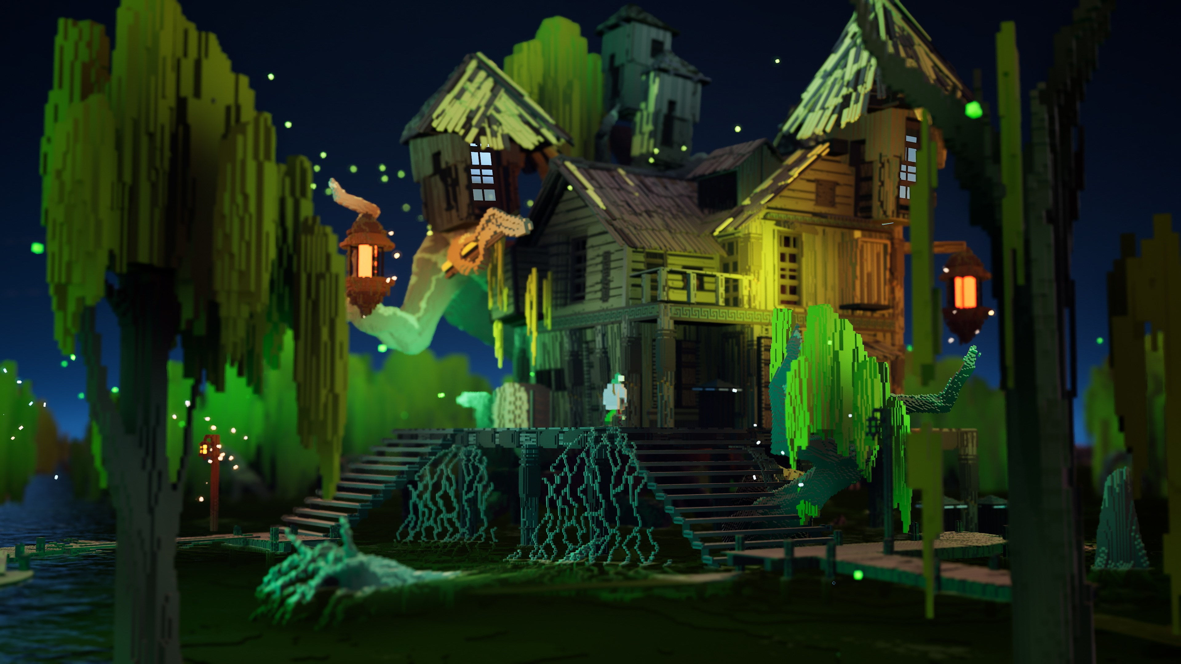 Erosion gameplay screenshot.