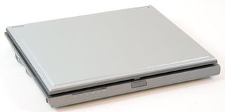 The M620NC Titanium is a compact notebook, measuring 11