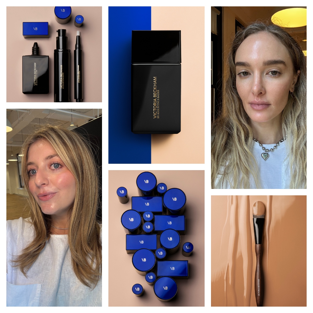 samantha and hannah testing victoria beckham beauty foundation drops